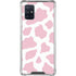 Pink Cow Print Galaxy A71 5G Clear Case
