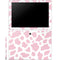 Pink Cow Print Galaxy Book 12in Skin