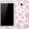 Pink Cow Print Galaxy J7 Skin