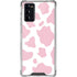 Pink Cow Print Galaxy Note20 5G Clear Case