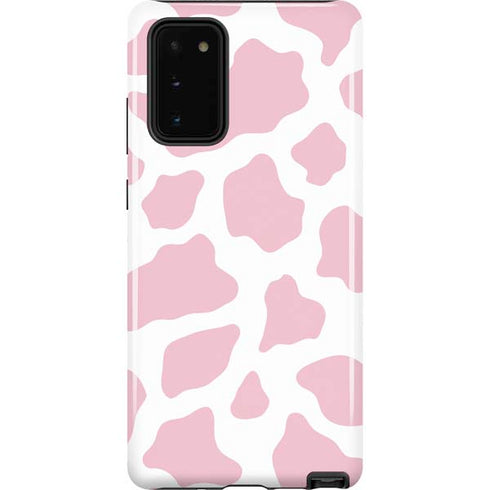 Pink Cow Print Galaxy Note20 5G Pro Case