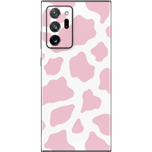 Pink Cow Print Galaxy Note20 Ultra 5G Skin