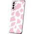 Pink Cow Print Galaxy S21 5G Skin