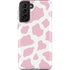 Pink Cow Print Galaxy S21 FE Pro Case