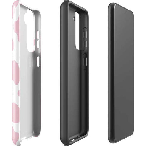 Pink Cow Print Galaxy S21 Plus 5G Pro Case