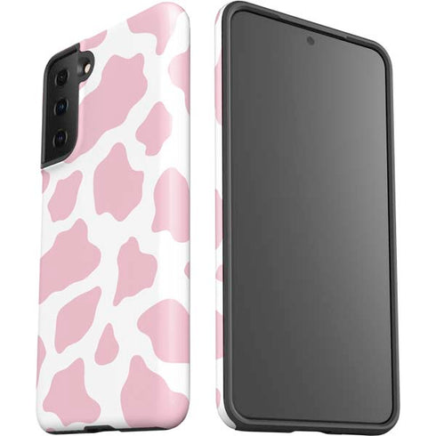 Pink Cow Print Galaxy S21 Plus 5G Pro Case