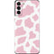 Pink Cow Print Galaxy S21 Plus 5G Skin