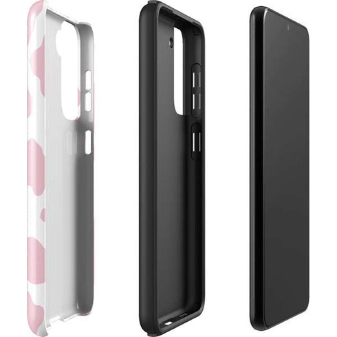Pink Cow Print Galaxy S22 Pro Case