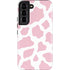 Pink Cow Print Galaxy S22 Pro Case