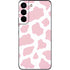 Pink Cow Print Galaxy S22 Skin