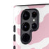 Pink Cow Print Galaxy S22 Ultra Pro Case
