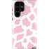 Pink Cow Print Galaxy S22 Ultra Pro Case