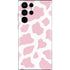 Pink Cow Print Galaxy S22 Ultra Skin