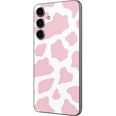 Pink Cow Print Galaxy S23 FE Skin