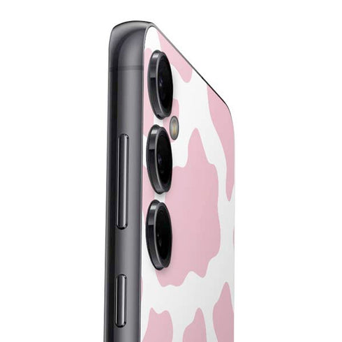 Pink Cow Print Galaxy S23 FE Skin