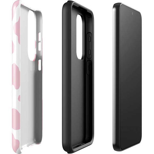 Pink Cow Print Galaxy S23 Plus Pro Case