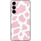 Pink Cow Print Galaxy S23 Plus Skin