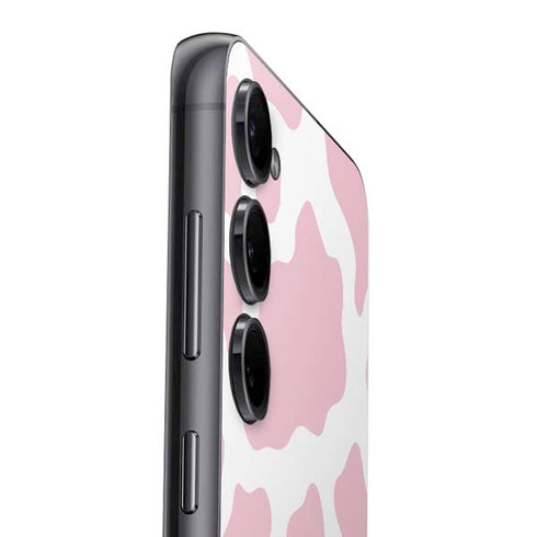 Pink Cow Print Galaxy S23 Plus Skin
