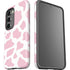 Pink Cow Print Galaxy S23 Pro Case