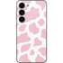 Pink Cow Print Galaxy S23 Skin