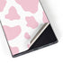 Pink Cow Print Galaxy S23 Ultra Skin