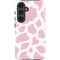 Pink Cow Print Galaxy S24 Impact Case