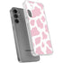Pink Cow Print Galaxy S24 Plus Clear Case