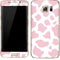 Pink Cow Print Galaxy S7 Edge Skin