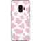 Pink Cow Print Galaxy S9 Skin