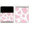 Pink Cow Print Galaxy Z Flip3 5G Skin