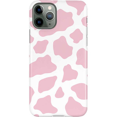 Pink Cow Print iPhone 11 Pro Lite Case