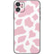 Pink Cow Print iPhone 11 Skin