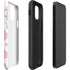 Pink Cow Print iPhone 12 Impact Case