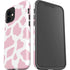 Pink Cow Print iPhone 12 Impact Case