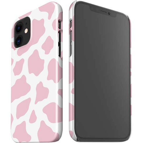 Pink Cow Print iPhone 12 Mini Lite Case