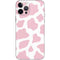 Pink Cow Print iPhone 12 Pro Skin