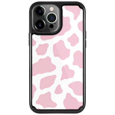 Pink Cow Print iPhone 13 Pro Cargo Case