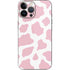 Pink Cow Print iPhone 13 Pro Max Skin