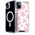 Pink Cow Print iPhone 15 Plus MagSafe Case