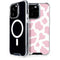 Pink Cow Print iPhone 15 Pro MagSafe Case
