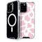 Pink Cow Print iPhone 15 Pro Max MagSafe Case