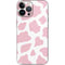 Pink Cow Print iPhone 14 Pro Max Skin