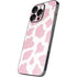 Pink Cow Print iPhone 14 Pro Skin