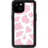 Pink Cow Print iPhone 15 Plus Waterproof Case