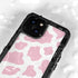 Pink Cow Print iPhone 15 Waterproof Case