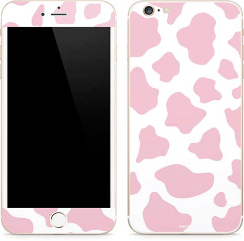 Pink Cow Print iPhone 6/6s Plus Skin