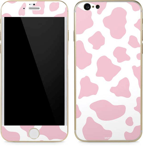 Pink Cow Print iPhone 6/6s Skin