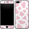 Pink Cow Print iPhone 8 Plus Skin