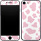 Pink Cow Print iPhone 8 Skin