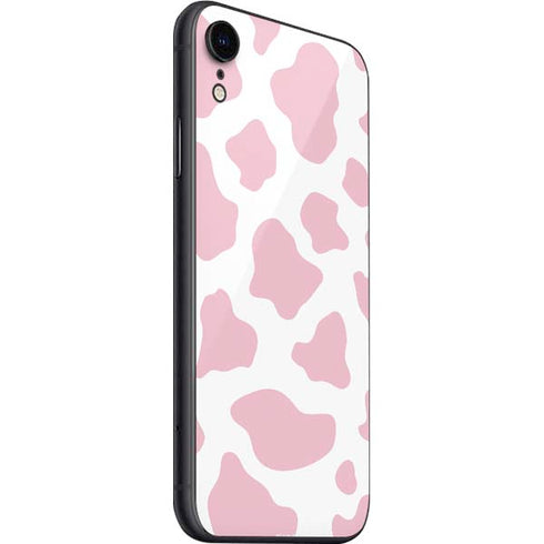 Pink Cow Print iPhone SE (2nd & 3rd Gen) Skin